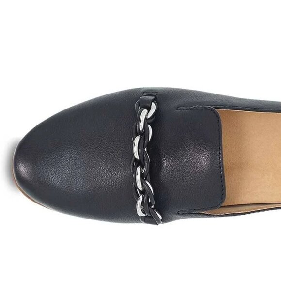 NEW Leora Leather Comfort Mules For Women in black 1125 4m2 - Picture 4 of 10